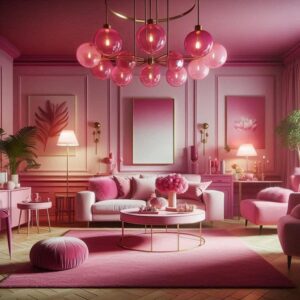 چیدمان مبل راحتی در پذیرایی مربع