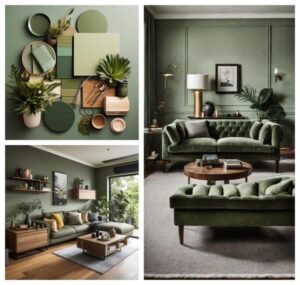 چیدن مبل راحتی در پذیرایی مربع