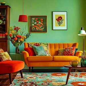 چیدن مبل ۸ نفره پذیرایی مربع