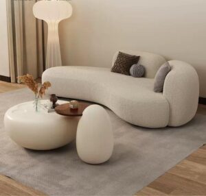 مبلمان راحتی مینیمال چوبی