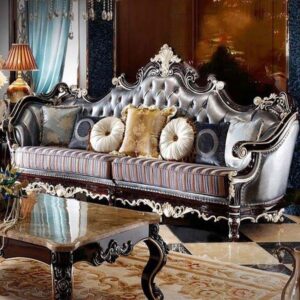 مبلمان سلطنتی چوب قهوه ای