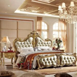 تخت خواب لمسه تاج دار