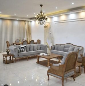 مبل سلطنتی طوسی جدید