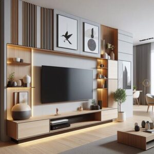 میز تلویزیون در خیابان دلاوران